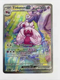 Tinkaton ex262/193 Special Illustration Rare Paldea Evolved Pokemon TCG - Image 1