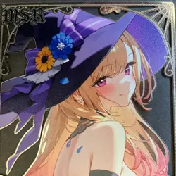 Goddess Story Gold METAL Card - Serial Number #/200! Anime Waifu Marin Dress Up - Image 2