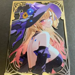 Goddess Story Gold METAL Card - Serial Number #/200! Anime Waifu Marin Dress Up - Image 4