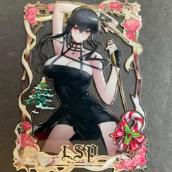 Goddess Story Gold METAL Card - Serial Number #051/100! Yor Spy X *READ* - Image 1