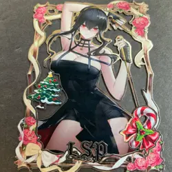 Goddess Story Gold METAL Card - Serial Number #051/100! Yor Spy X *READ* - Image 4