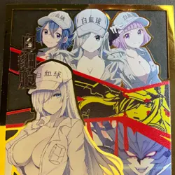 Goddess Story 10M05 - Gold Metal Card - 10M05SC-9 - Cells at Work - Redemption - Image 2