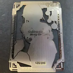 Goddess Story Gold METAL Card - Serial Number #105/200! Yor Spy X *READ* - Image 5