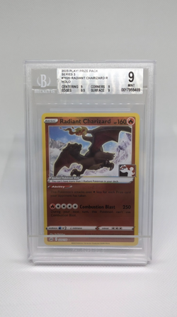 Radiant Charizard 020/159 Prize Pack Series Card Stamped Holo 9 MINT - Image 1