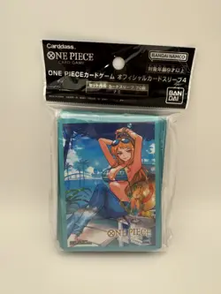 One Piece Card Game Nami Official Card Sleeves 70pcs Vol.4 ZY25 Japan - Image 1