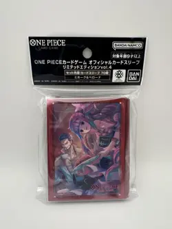 ONE PIECE Card Game Vol.4 Mihawk & Perona Official Sleeves 70pcs Limited Japan - Image 1