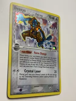 Deoxys 2/17 Pokemon TCG Pop Series Holo Foil Rare Card Moderately Played MP - Image 2