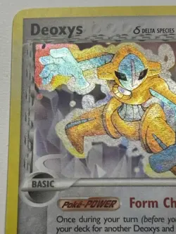 Deoxys 2/17 Pokemon TCG Pop Series Holo Foil Rare Card Moderately Played MP - Image 5
