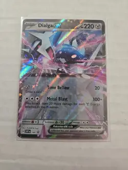 Dialga ex 180 Sv: Scarlet & Violet Promo Cards Holo - Black Star Promo - - Image 1