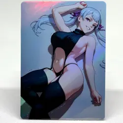 Black Clover Noelle Silva Goddess Anime Waifu ACG Foil Card - Image 1