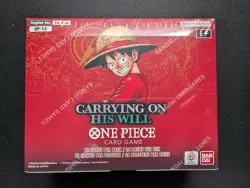 One Piece Card Game OP-13 Carrying on His Will ENGLISH Booster Box [FOR ASIA] x2 - Image 2