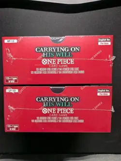 One Piece Card Game OP-13 Carrying on His Will ENGLISH Booster Box [FOR ASIA] x2 - Image 4