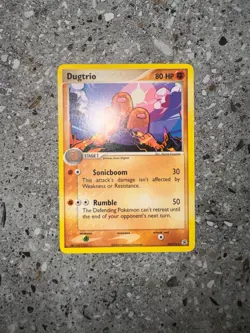 Pokemon TCG Cards Dugtrio 22/112 FireRed & LeafGreen FRLG Rare NM - Image 3