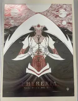 MTG 18x24 Phyrexia - Foil Promo Poster Magic the Gathering MTG - Image 1