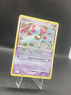 NM HOLO BLEED Mesprit 14/123 Mysterious Treasures Holo Rare Pokemon Card - Image 3