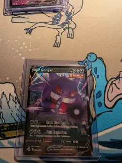 Gengar V 156/264 Ultra Rare Holo SWSH08: Fusion Strike Pokemon TCG NM Card TCG - Image 2