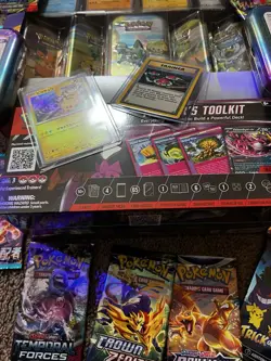 Used Pokemon Lot R -As Seen Cards And Box(s) Some Dents And Tears - Image 3