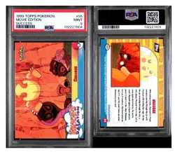 1999 TCG Pokemon Movie Edition Success 55 PSA 9 Mint Card Pikachu Vacation - Image 2