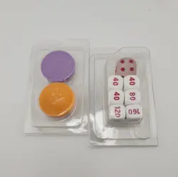 Pokemon TCG Official Dice and Markers From White Flare ETB sealed - Image 2