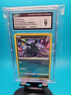 2022 Pokemon Radiant Eevee SWSH230 - CGC 9 Mint Black Star Promo - Image 1
