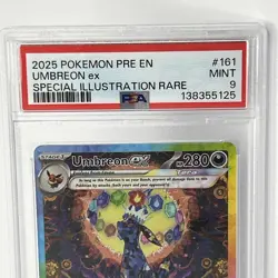 Pokemon TCG Umbreon EX 161/131 Special Illustration Prismatic Evolutions PSA 9 - Image 3