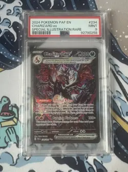 Charizard EX 234/091 - Pokemon TCG - SV Paldean Fates - SIR - PSA 9 - Image 1