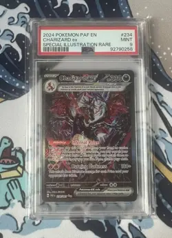 Charizard EX 234/091 - Pokemon TCG - SV Paldean Fates - SIR - PSA 9 - Image 2