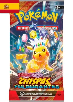 Lot Of 2x Pokemon TCG Spanish Chispas Fulgurantes (Surging Sparks) Booster Pack - Image 1