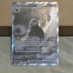 Pokemon Excadrill ex 168/086 Black Bolt NM Near-Mint HQ Packaging - Image 2