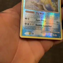 Pokemon TCG Blastoise Platinum 2/127 Reverse Holo Rare - Image 2