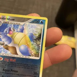 Pokemon TCG Blastoise Platinum 2/127 Reverse Holo Rare - Image 4