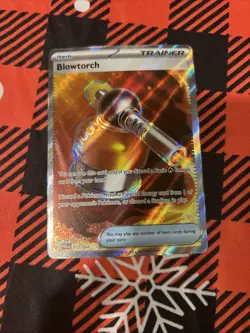Pokemon TCG Blowtorch Trainer Item Full Art Secret Rare 117/94 Phantasmal Flames - Image 1