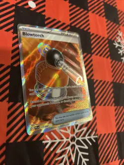 Pokemon TCG Blowtorch Trainer Item Full Art Secret Rare 117/94 Phantasmal Flames - Image 3