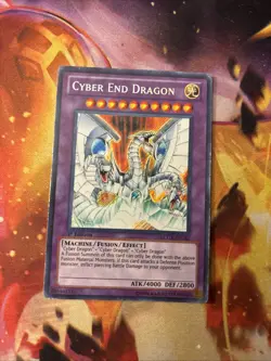Cyber End Dragon (Secret Rare) SGX1-ENG21 Speed Duel GX: Duel Academy Box - Image 1