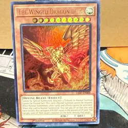 The Winged Dragon Of Ra Platinum Secret Rare RA03-EN137 Yugioh - Image 1