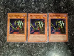 3X Wall Shadow SRL-056 - Yugioh Yu Gi Oh! 3 Playset - Image 1