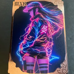 Goddess Story Gold METAL Card - Serial Number #/200! Anime Girl Bikini Hinata - Image 1