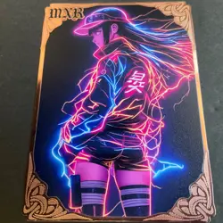 Goddess Story Gold METAL Card - Serial Number #/200! Anime Girl Bikini Hinata - Image 4