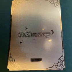 Goddess Story Gold METAL Card - Serial Number #/200! Anime Girl Bikini Hinata - Image 5