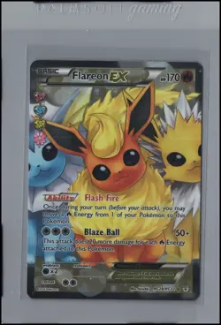 Pokemon Card Flareon EX (RC28/RC32) Ultra Rare Generations - Image 1
