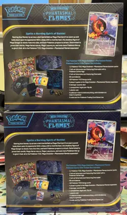 Phantasmal Flames Pokemon Center Exclusive Elite Trainer Box - Factory Sealed - Image 3