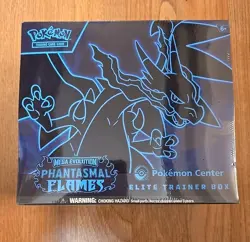 Phantasmal Flames Pokemon Center Exclusive Elite Trainer Box ETB Sealed TCG - Image 1
