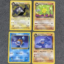 Pokemon TCG Team Rocket Bundle 2x Holos Pokemon Cards HP-NM 35 Cards Total - Image 4