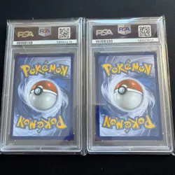 Pokemon Set 2016 Evolutions PIKACHU & Charmander PSA 8/ 9 Iconic Pair # 9 #35 - Image 4