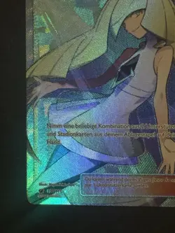 Pokemon Karte - Samantha (110/111) Aufziehen der Sturmrote / Full-Art HOLO DE NM - Image 3