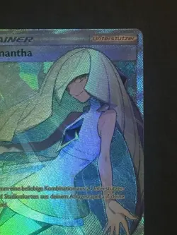 Pokemon Karte - Samantha (110/111) Aufziehen der Sturmrote / Full-Art HOLO DE NM - Image 4
