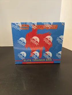 Pokemon TCG Sword and Shield Elite Trainer Box Sealed Imperfect See Photos - Image 1