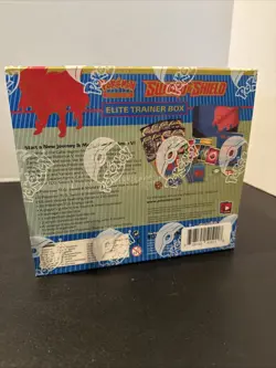 Pokemon TCG Sword and Shield Elite Trainer Box Sealed Imperfect In Photos - Image 3