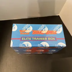 Pokemon TCG Sword and Shield Elite Trainer Box Sealed Imperfect Look At Photos - Image 5
