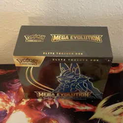 Pokemon TCG Mega Evolution Lucario Elite Trainer Box ETB - Image 5